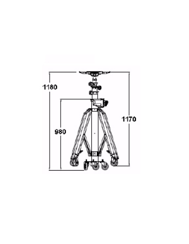 Elevador Telescópico Eléctrico 4900 mm 140 kg Aire Acondicionado CM520