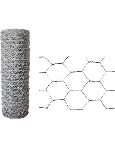 Malla Hexagonal Acero Galvanizado 51mm 1,5m 50m