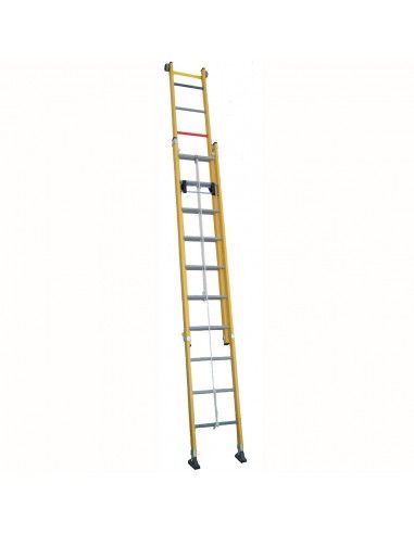 Escalera Fibra Cuerda 2X16 - 4,70+4,70 Metros