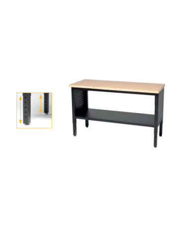 Mesa Trabajo Modular 1525mm Estante Inferior Alyco 129655