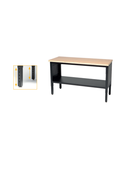Mesa Trabajo Modular 1525mm Estante Inferior Alyco 129655