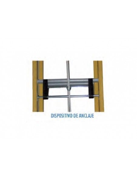 Escalera Fibra Cuerda 2X17 - 5,00+5,00 Metros