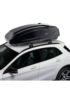 Cofre CRUZ Paddock Elite 400N 400L | Negro Brillo