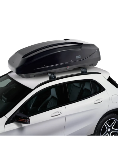 Cofre CRUZ Paddock Elite 400N 400L | Negro Brillo