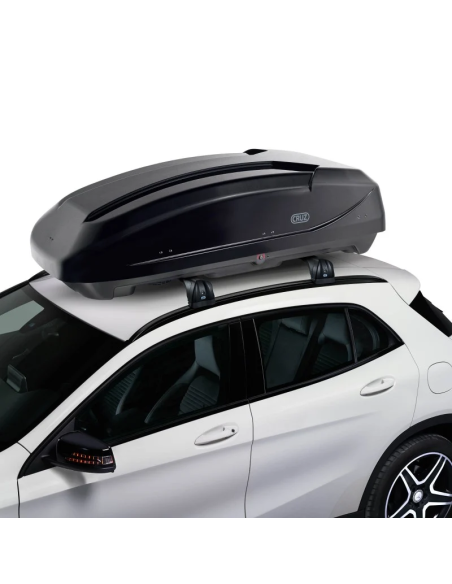 Cofre CRUZ Paddock Elite 400N 400L | Negro Brillo