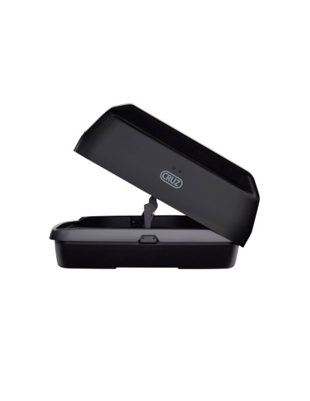 Cofre CRUZ Paddock Elite 400N 400L | Negro Brillo