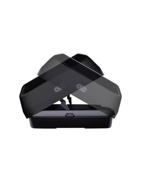 Cofre CRUZ Paddock Elite 400N 400L | Negro Brillo