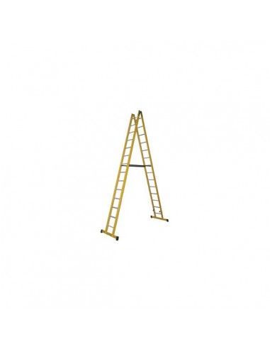 Escalera Fibra Tijera 2x4 - 1,23 Metros