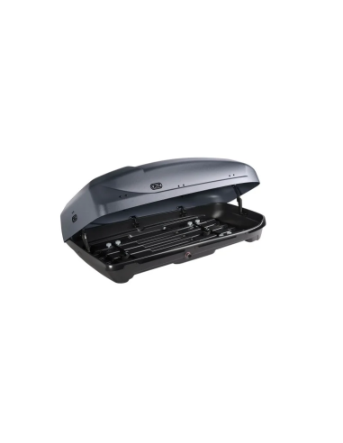 Cofre de Techo CRUZ Paddock 400GM 400L | Gris Mate
