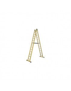 Escalera Fibra Tijera 2x6 - 1,79 Metros 2