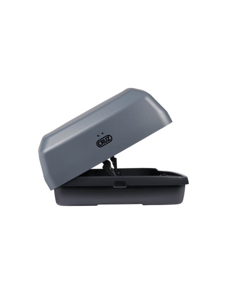Cofre de Techo CRUZ Paddock 400GM 400L | Gris Mate