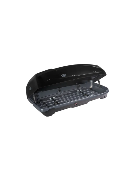 Cofre de Techo CRUZ Paddock 400N 400L | Negro Brillo