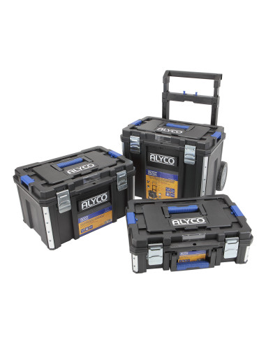 Conjunto Modular 3 Cajas Herramientas Alyco 129620