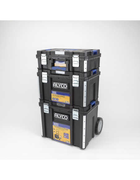 Conjunto Modular 3 Cajas Herramientas Alyco 129620