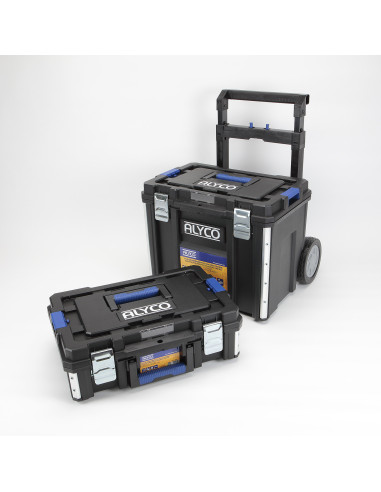Conjunto Modular 2 Cajas Herramientas Alyco 129625