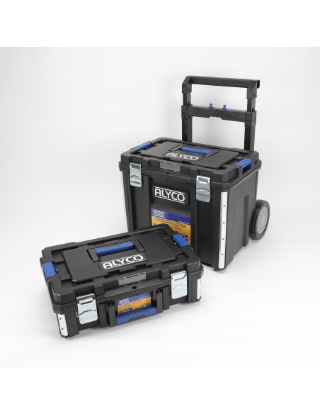 Conjunto Modular 2 Cajas Herramientas Alyco 129625