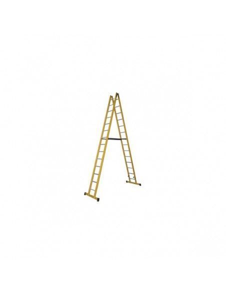 Escalera Fibra Tijera 2x12 - 3,47 Metros