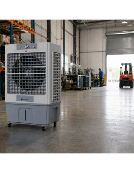 Climatizador 140L Modo Frío y Evaporación SUPER JUMBO