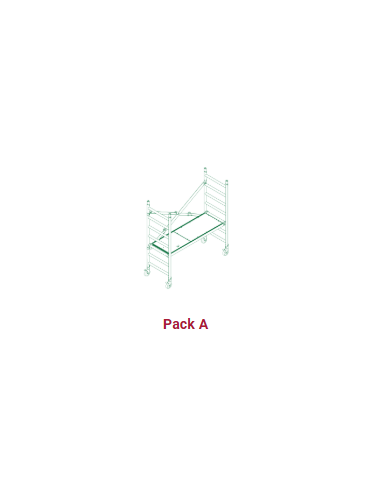 Andamio Multiusos Profesional MASTER 3,10 Metros Pack A