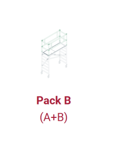 Andamio Multiusos Profesional MASTER 3,90 Metros Pack B 2