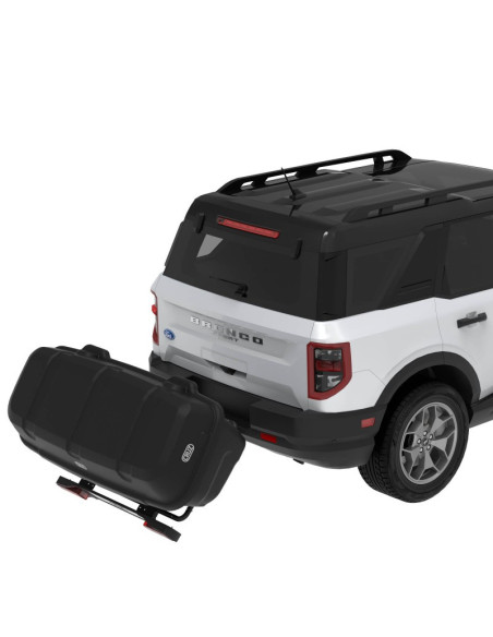 Cofre Trasero CRUZ Sector 400NT 400L | Negro