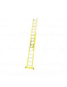 Escalera Fibra 2X8 - 2,30+2,30 Metros 2