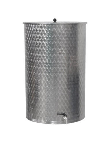 Depósito Inox 100 L para Aceite y Vino AISI 304