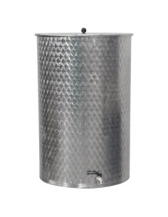 Depósito Inox 150 L para Aceite y Vino AISI 304