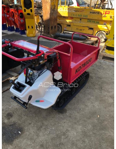 Carretilla Dumper Oruga Kuril 7 Hp KD7B320