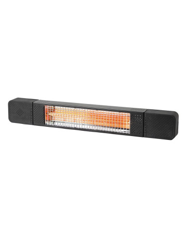 Calefactor Infrarrojo Mando a Distancia Metalworks MW CR25 1500 W IP65 | 722324025