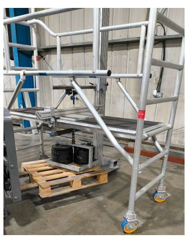 Andamio Profesional de Aluminio 3 m EN1004 200 kg/m²