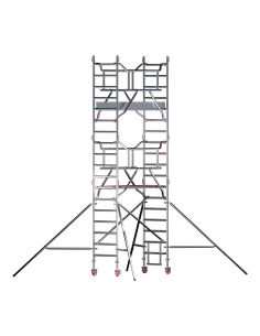 Andamio Profesional Aluminio 6,30 m EN1004 200 kg/m²