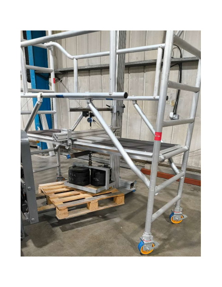 Andamio Profesional Aluminio 6,30 m EN1004 200 kg/m²