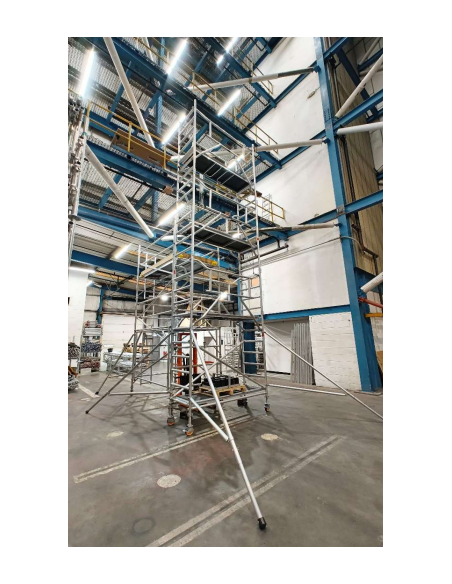 Andamio Profesional Aluminio 7,20 m EN1004 200 kg/m²