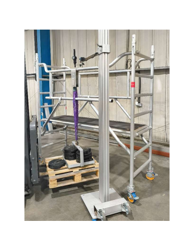 Andamio Profesional Aluminio 7,20 m EN1004 200 kg/m²