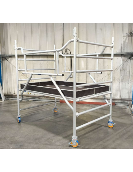 Andamio Profesional Aluminio 12,60 m EN1004 200 kg/m²