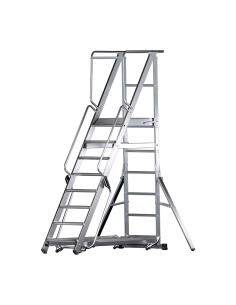 Plataforma Móvil Aluminio 11 Peldaños 4,30 m EN131 150 kg