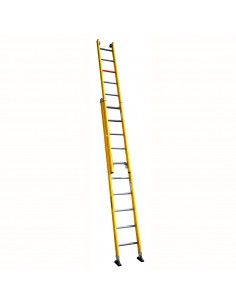Escalera FCT Fibra Vidrio 2x6 Manual 2,65 m 100 kV