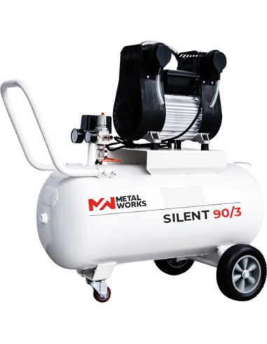 Compresor Metalworks Silent 90/3 90 L 3 CV 10 Bar