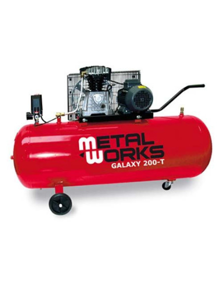 Compresor Metalworks Galaxy 200-T 200 L 3 CV 400 V 10 Bar