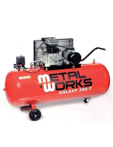 Compresor Metalworks Galaxy 200-T 200 L 3 CV 400 V 10 Bar