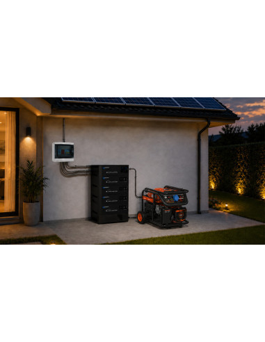 Generador MULHACÉN SOL 7000 W Fotovoltaica 230 V SVR