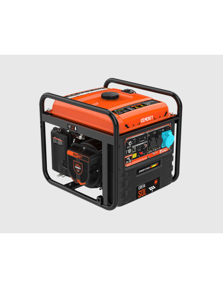 Generador Inverter GENERGY CRETA SOL 7500 W Apoyo Solar 230 V