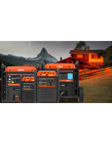 Generador Inverter GENERGY CRETA SOL 7500 W Apoyo Solar 230 V