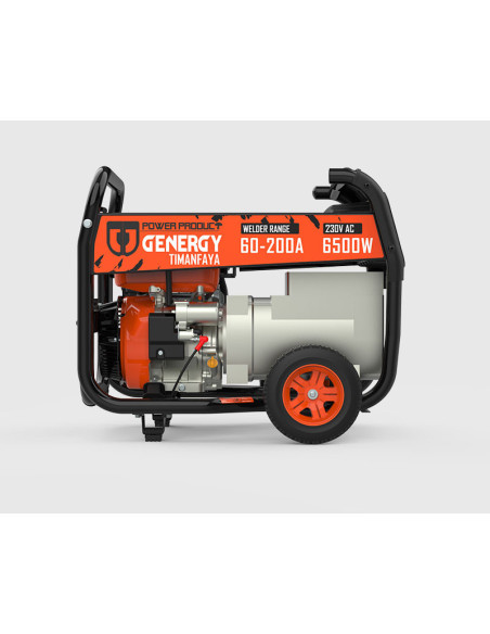 Motosoldadora GENERGY TIMANFAYA 200 A 6500 W MMA