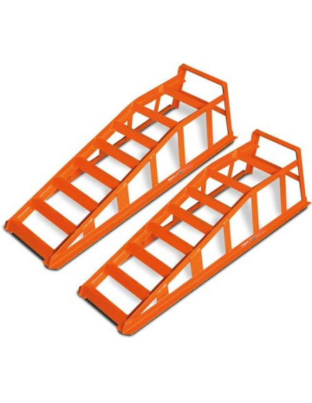 Juego de 2 Rampas Elevadoras Metalworks MWTRD2006 2 T para Neumático 225 mm