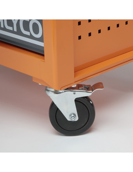 Carro Herramientas ALYCO ORANGE 6 Cajones 300 kg 678x460x1019 mm