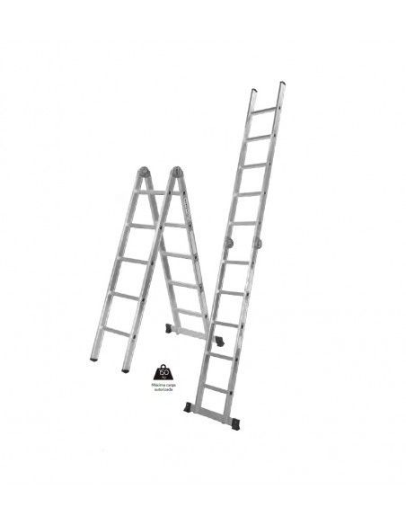 Escalera Telescópica Crono 3+3 Peldaños