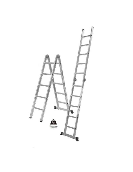 Escalera Telescópica Crono 6+6 Peldaños