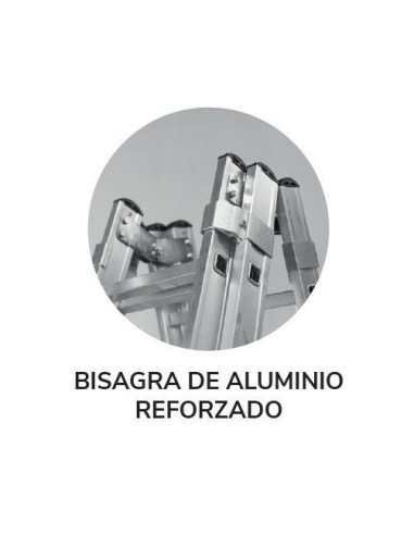 ESCALERA TRAMOS TELESCOPICA 4X10 - 2,98 METROS